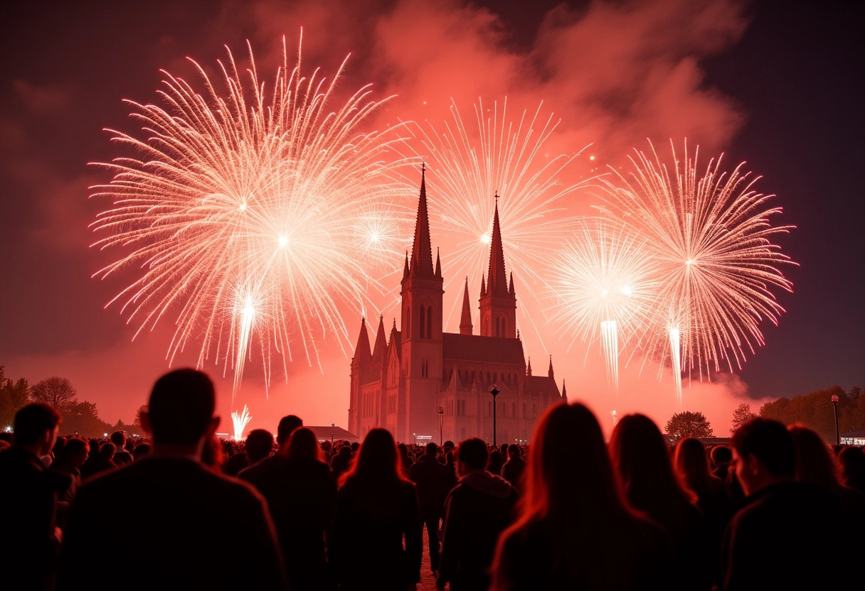 feu d artifice allauch