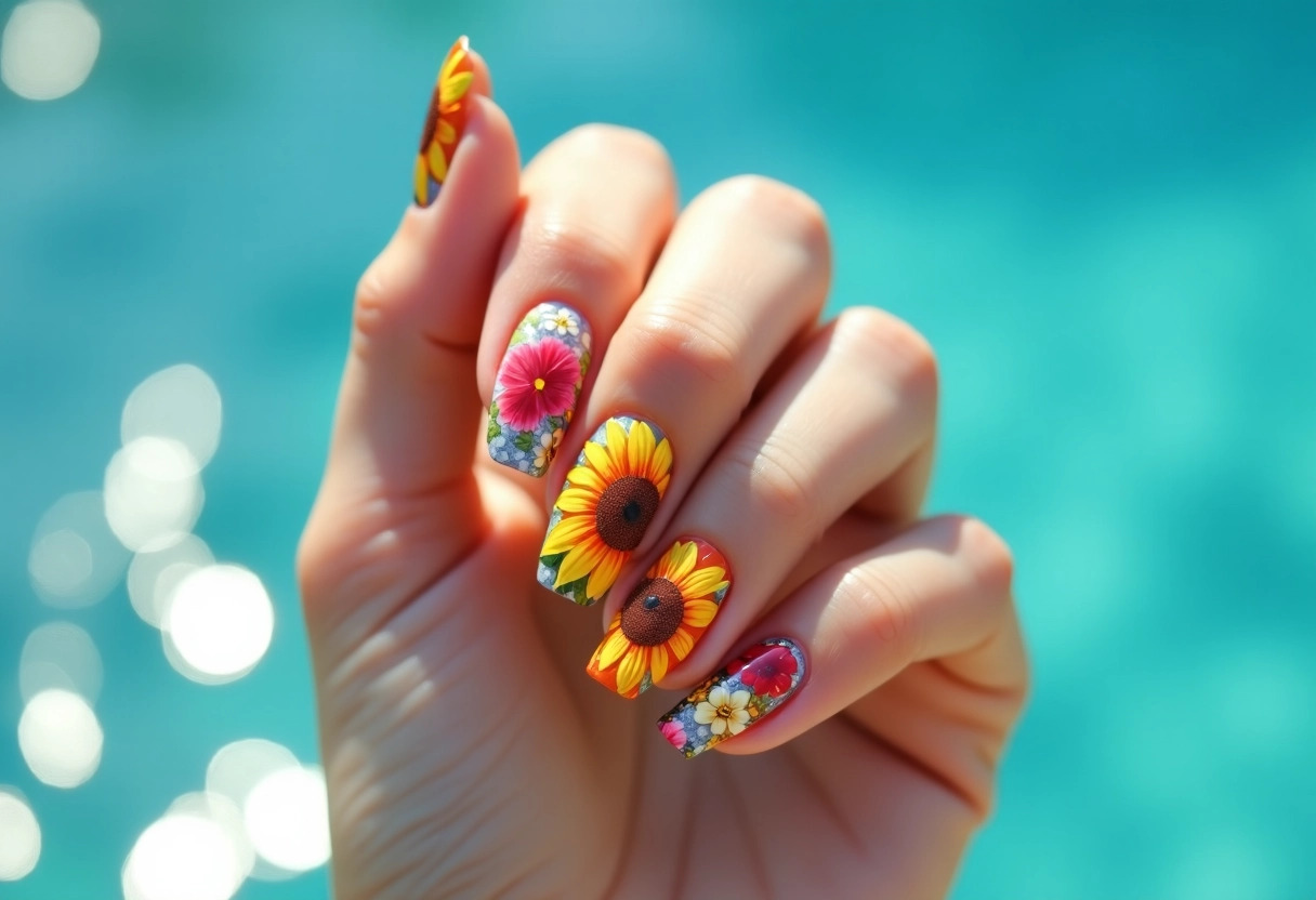 nail art summer