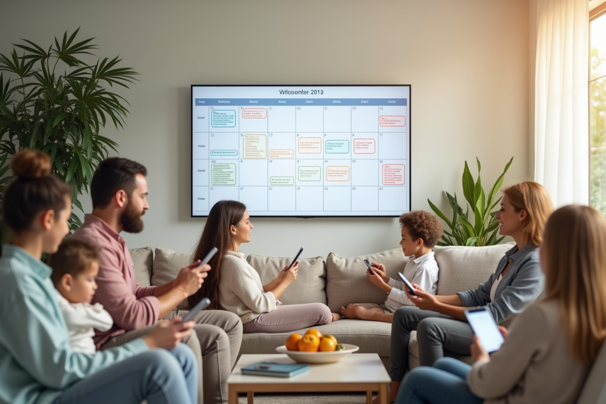 calendrier famille